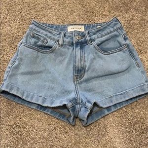 BLUE JEAN SHORTS